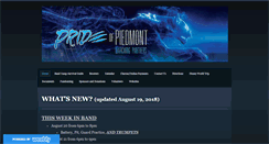 Desktop Screenshot of piedmontband.org